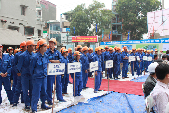 Hội thi tay nghề thợ giỏi HANDICO hàng năm